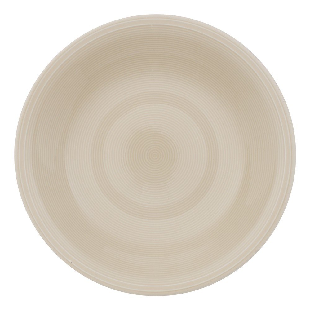 Bílo-béžový porcelánový hluboký talíř Villeroy & Boch Like Color Loop, ø 23,5 cm v:1339935