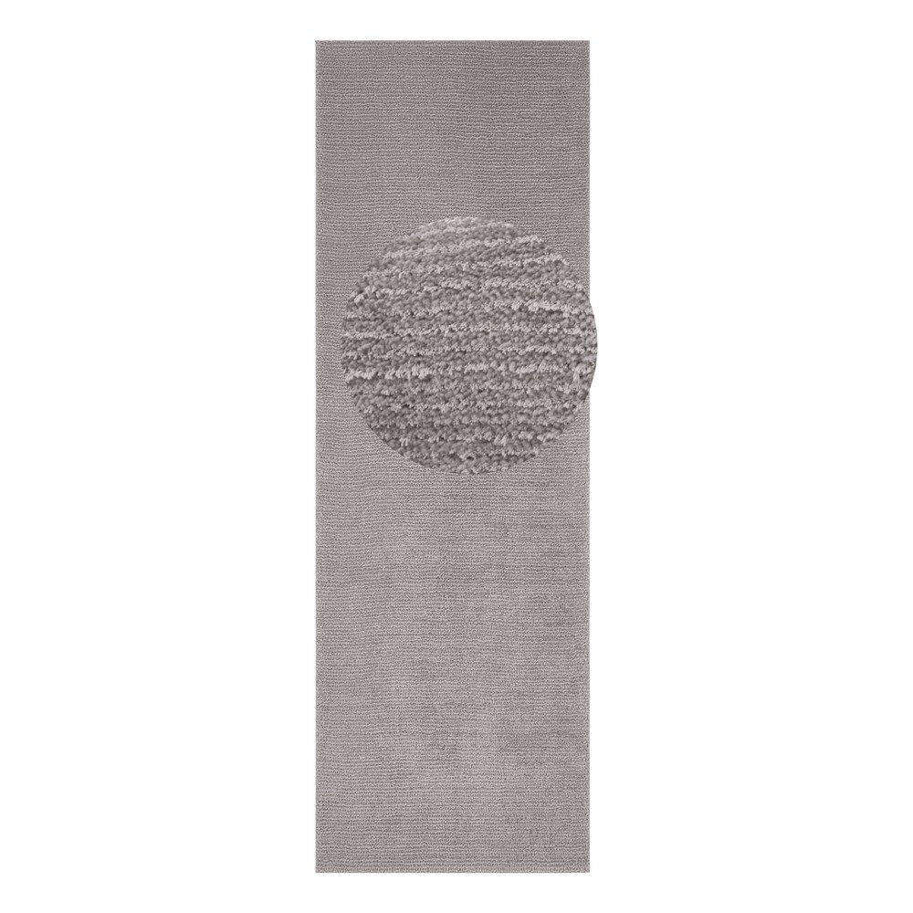 Světle šedý běhoun Mint Rugs Supersoft, 80 x 250 cm v:1364125