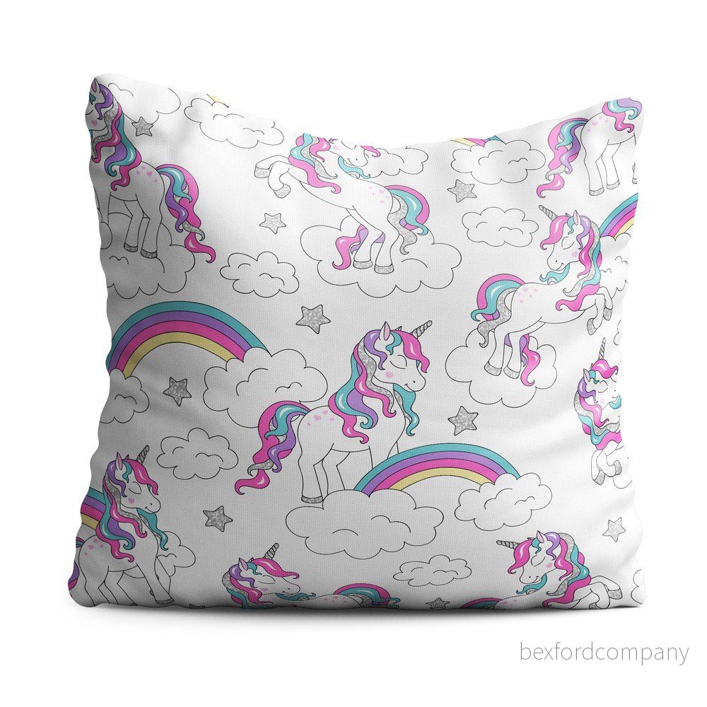 Dětský polštář OYO Kids Unicorn Adventures, 40 x 40 cm v:1300072