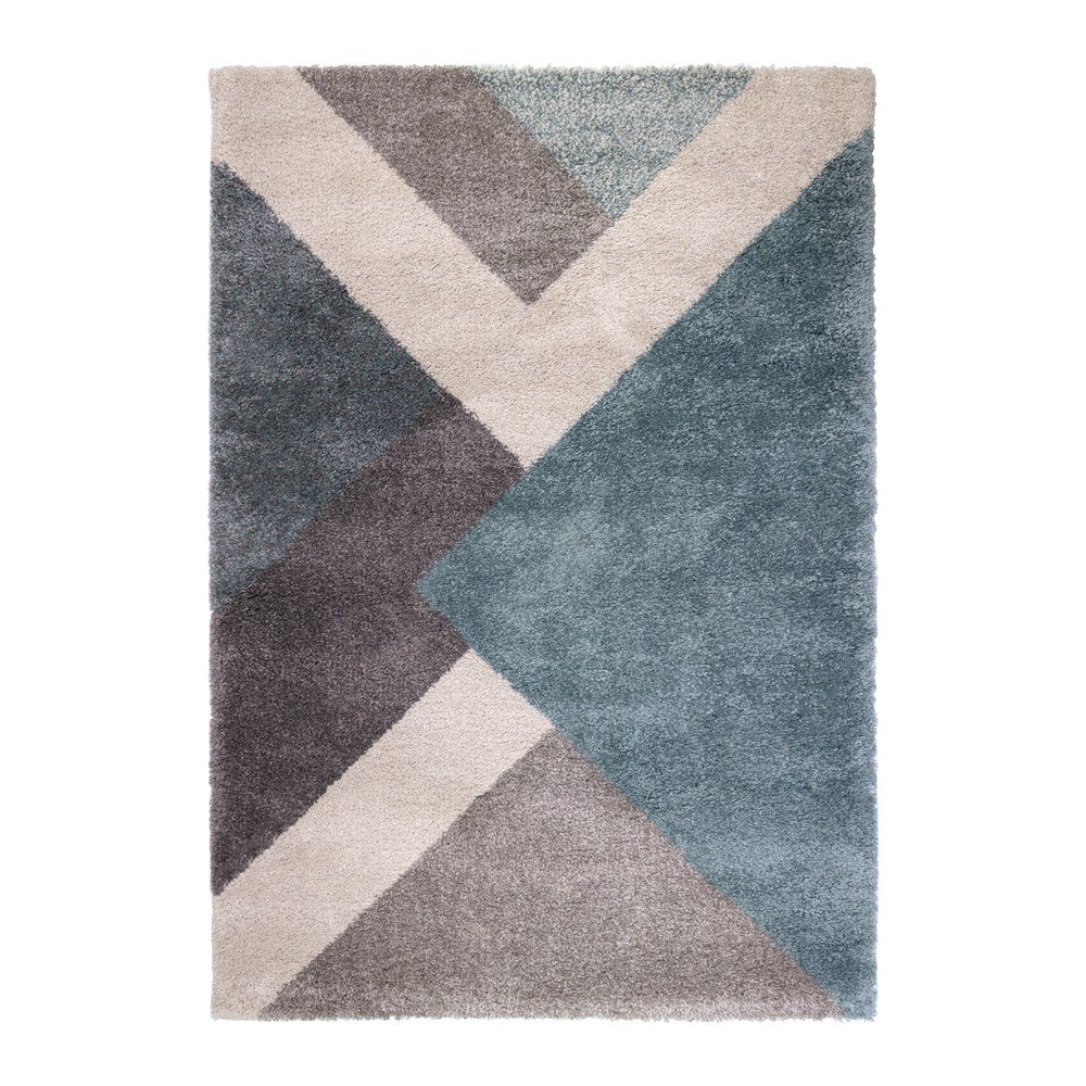 Modro-šedý koberec Flair Rugs Zula, 120 x 170 cm v:1297964