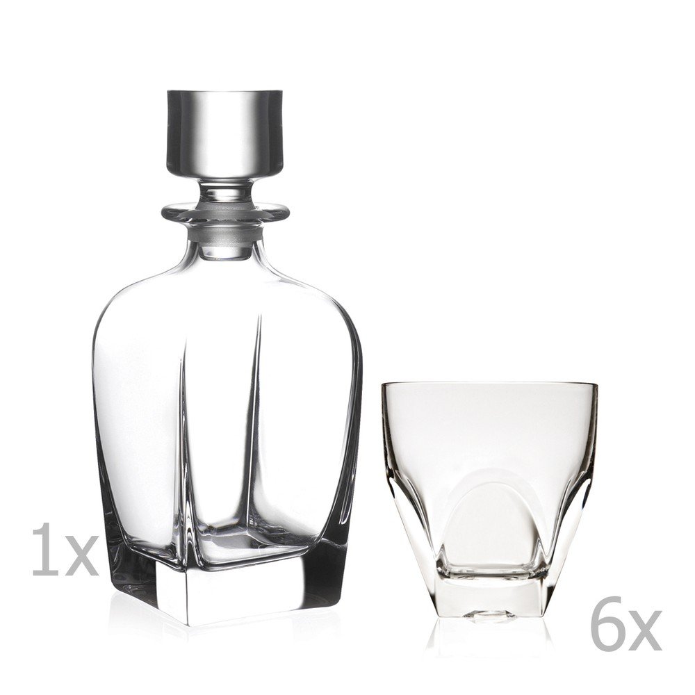 Set karafy a 6 sklenic RCR Cristalleria Italiana Luigina v:747538
