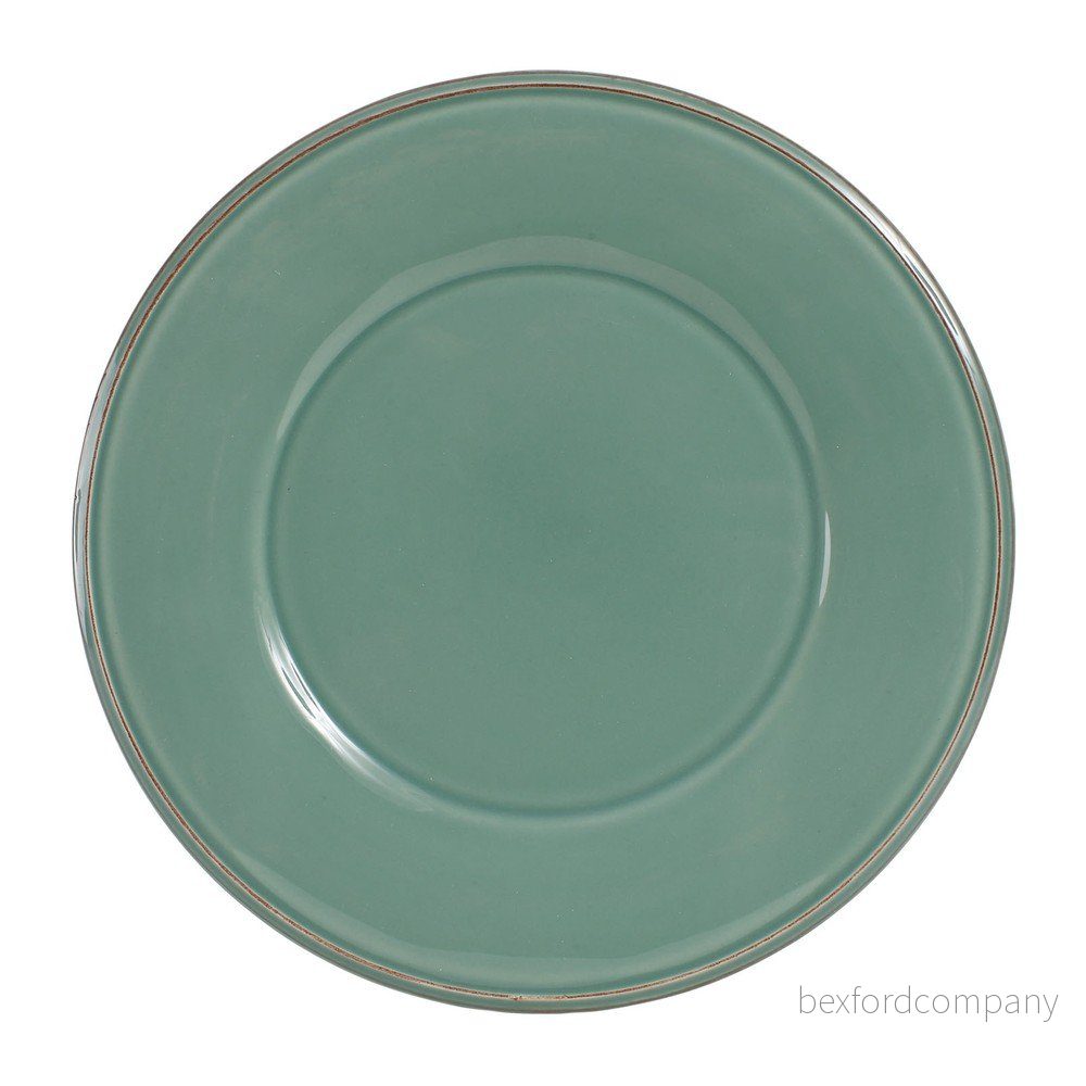 Zelený dezertní talíř z kameniny ø 23,5 cm Constance – Côté Table v:1513610