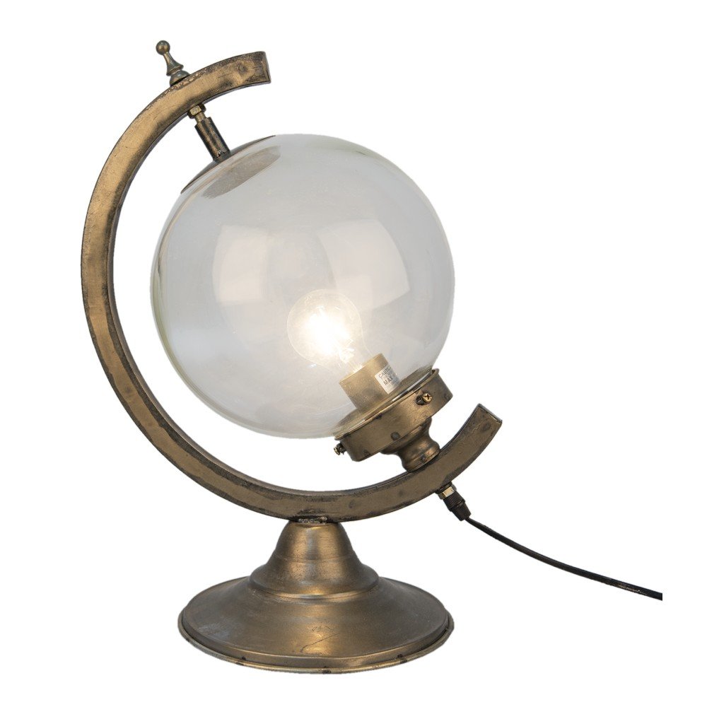 Stolní lampa ve tvaru globusu Clayre & Eef Lissie v:1239876