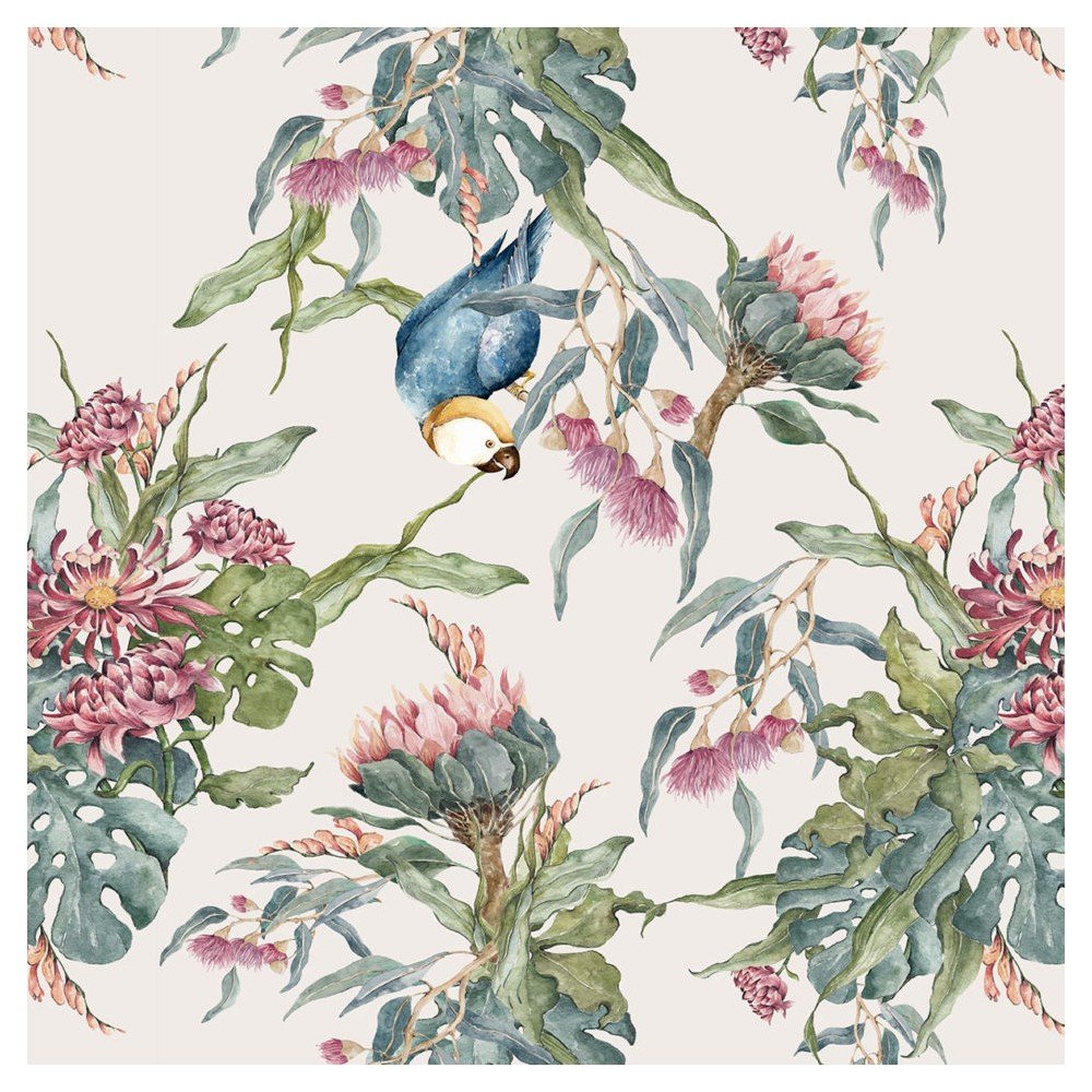 Papírová tapeta 50 cm x 280 cm Tropical Parrot – Dekornik v:1166218