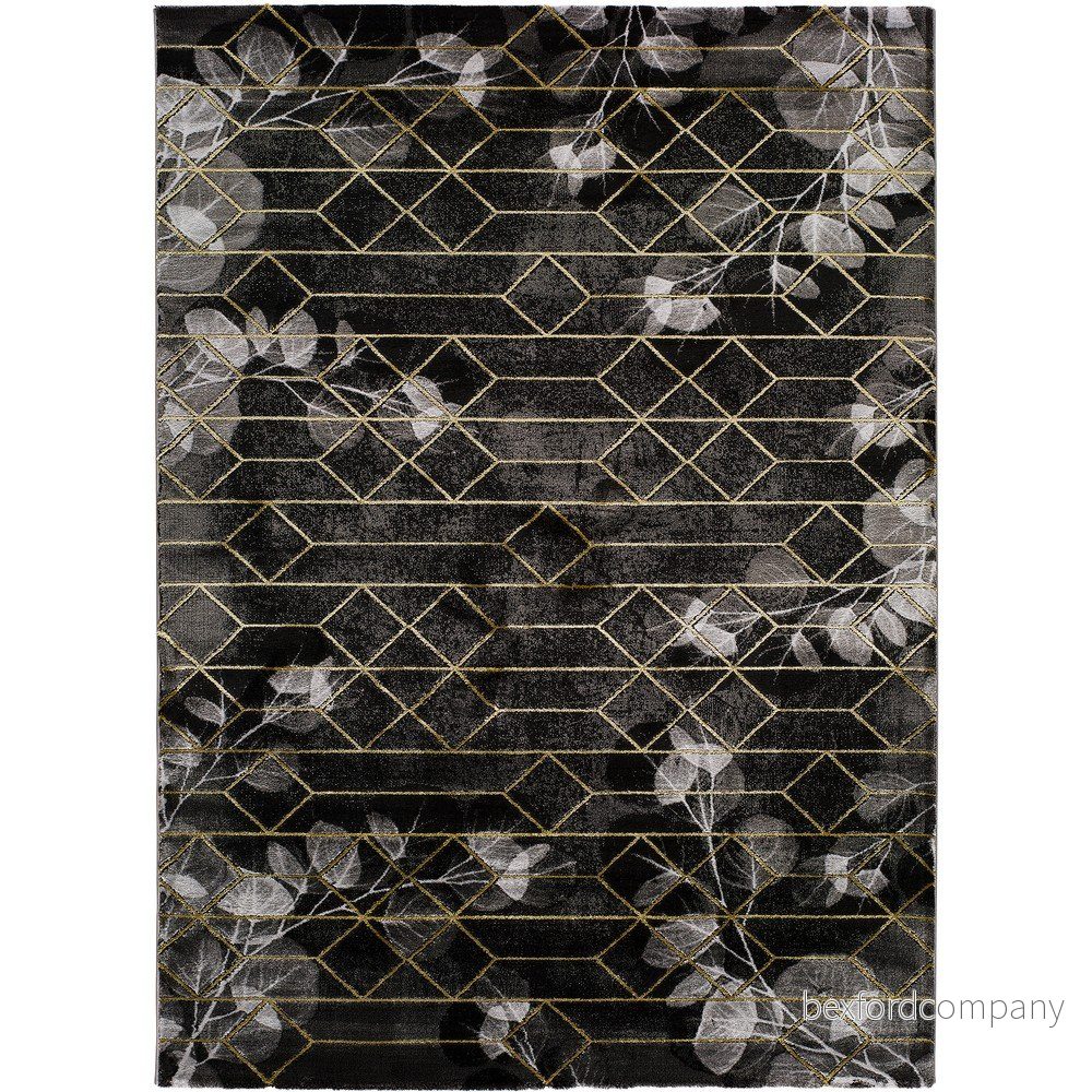 Černý koberec Universal Poet, 80 x 150 cm v:1391471