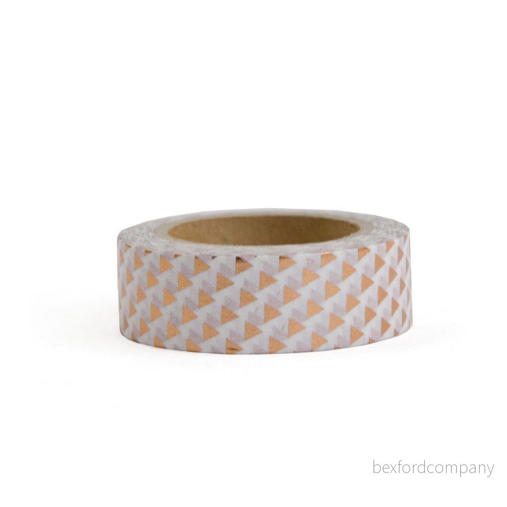 Washi páska Ohh Deer Gold Triangle, 10 m v:1096832