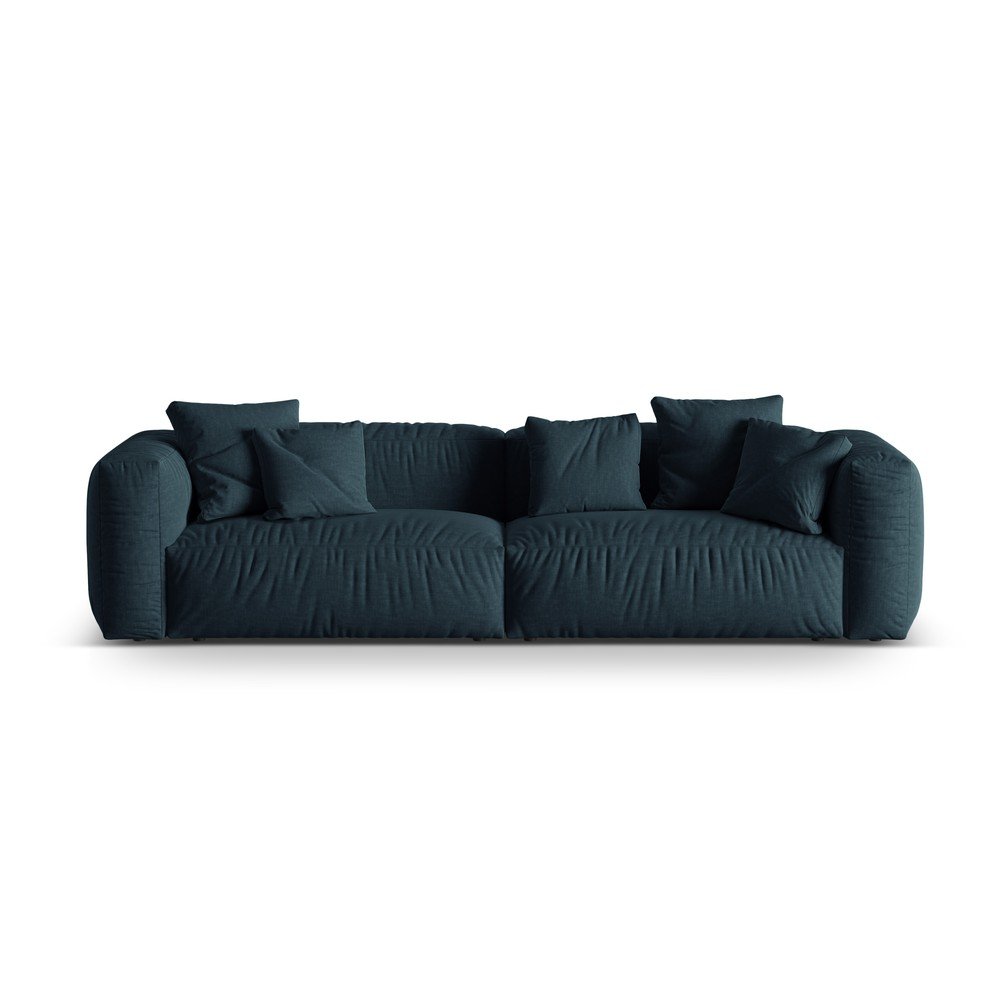 Tmavě modrá modulární pohovka 320 cm Martina – Micadoni Home v:1723128