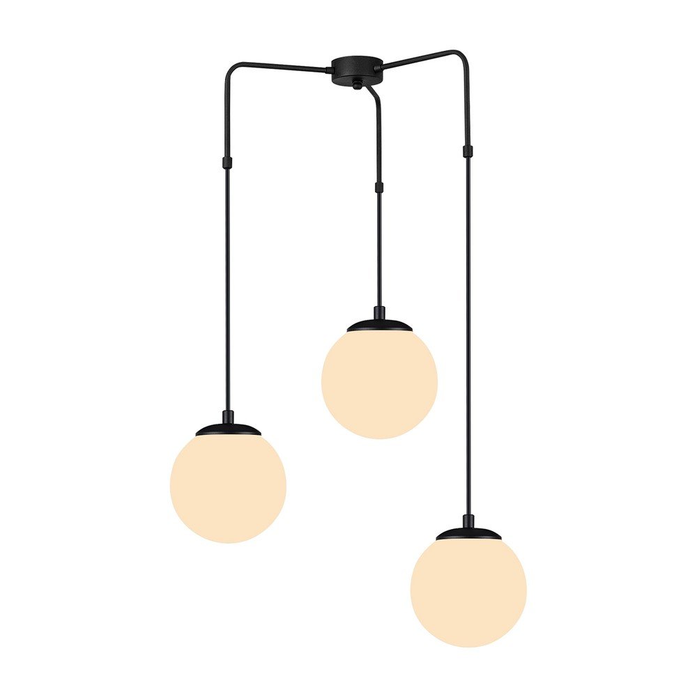 Černé závěsné svítidlo Squid Lighting Efe, výška 100 cm v:1441799