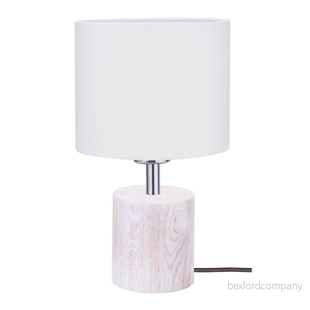 Stolní lampa BRITOP Lighting Trongo Oak White v:1024084