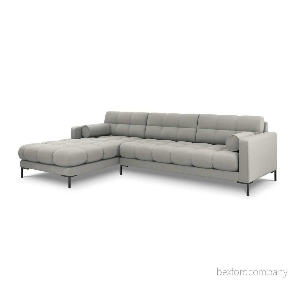 Světle šedá rohová pohovka Cosmopolitan Design Bali, levý roh v:1412133