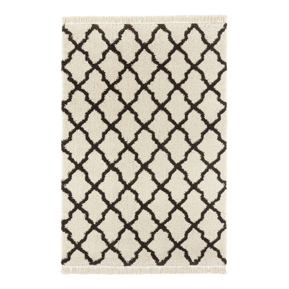 Krémovočerný koberec Mint Rugs Marino, 120 x 170 cm v:1006478