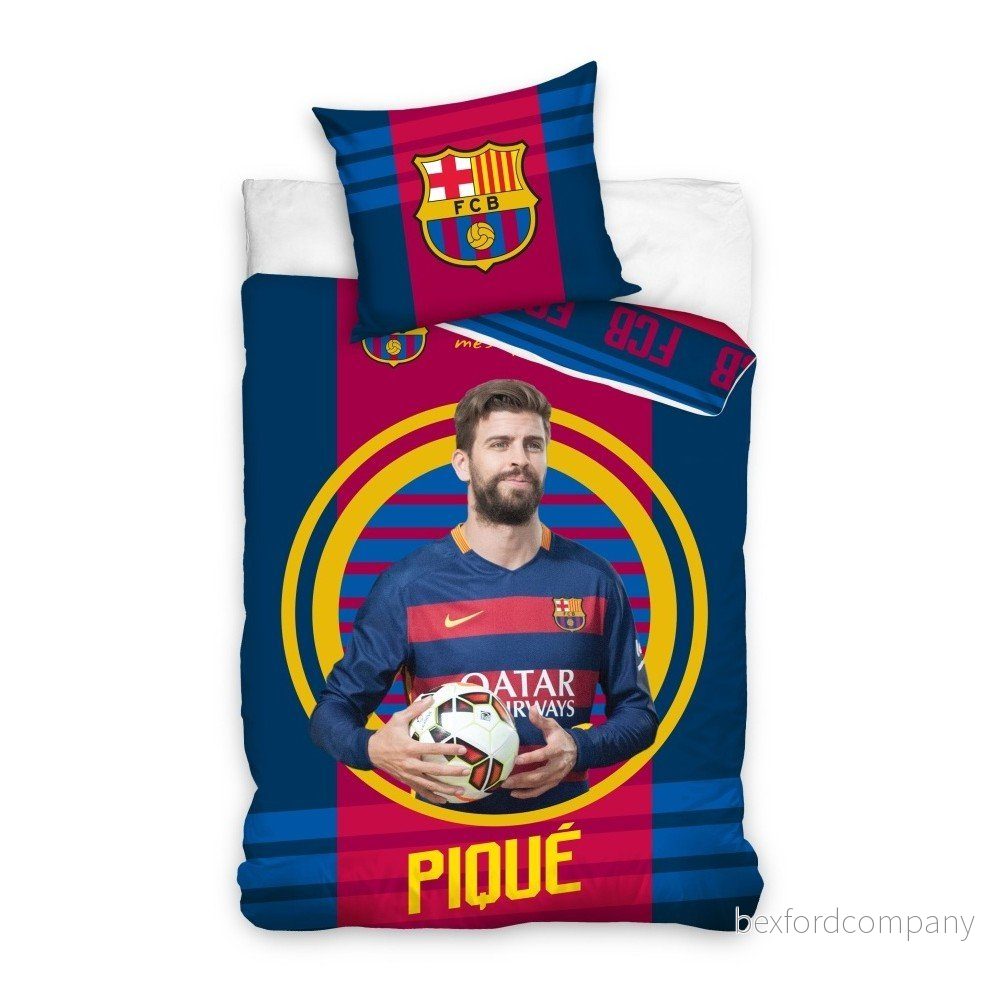 Dětské bavlněné povlečení na jednolůžko CARBOTEX FC Barcelona Pique, 160 x 200 cm v:1312276