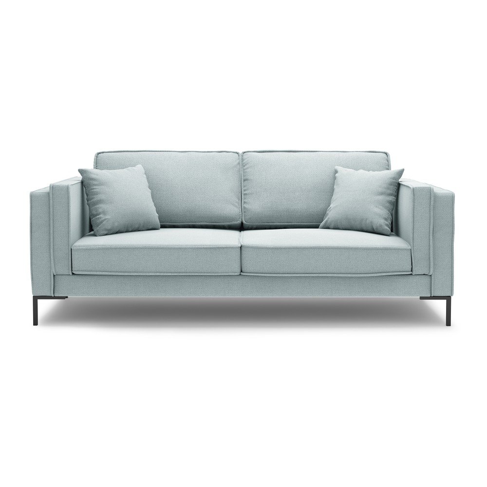 Světle modrá pohovka Milo Casa Attilio, 160 cm v:1412269