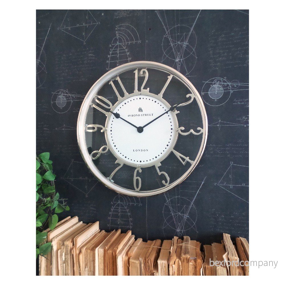 Nástěnné hodiny Orchidea Milano The Old Times, ⌀ 40 cm v:1206968