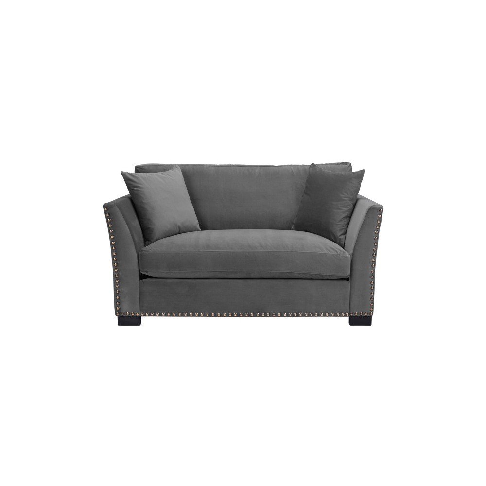 Šedá dvoumístná pohovka THE CLASSIC LIVING Pierre v:1096512