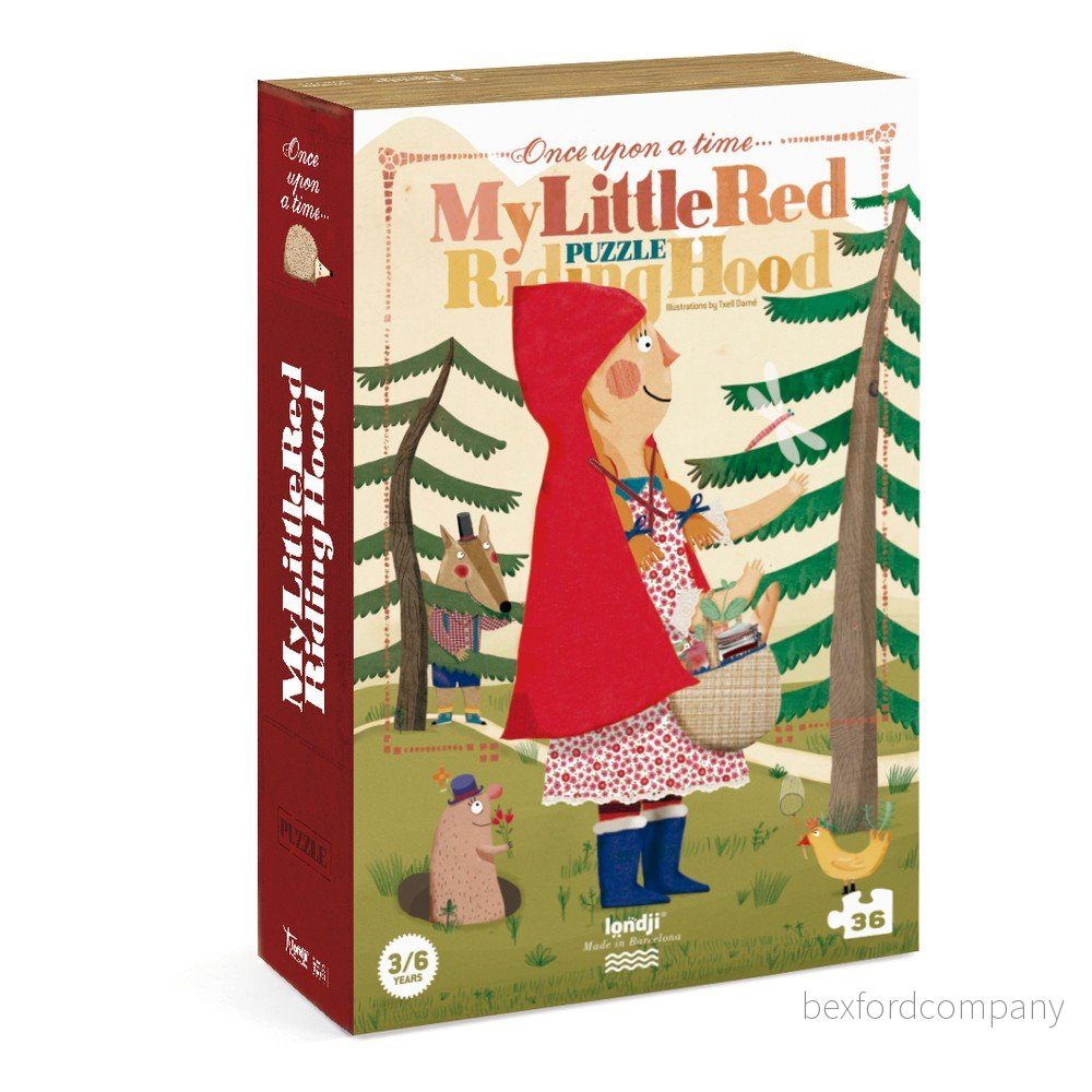 Velké puzzle červená karkulka Londji v:1356555