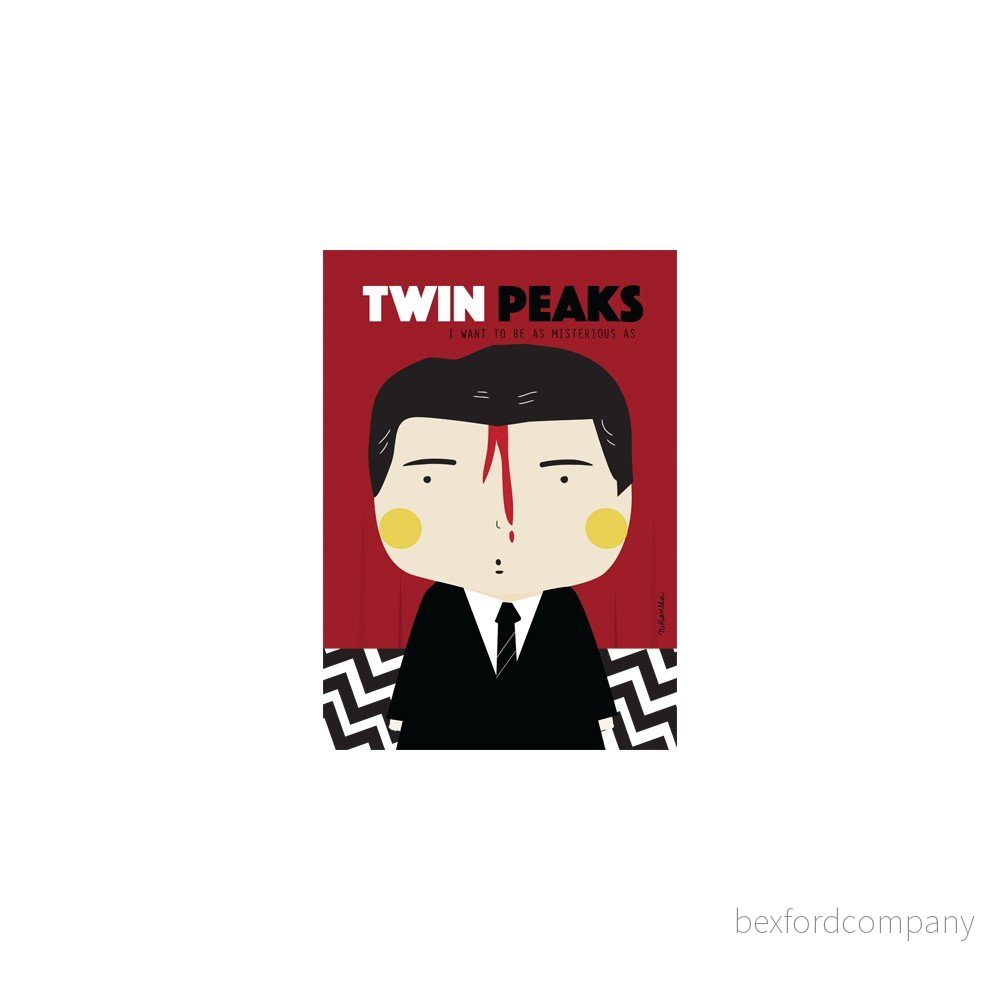 Plakát NiñaSilla Twin Peaks, 21 x 42 cm v:843566