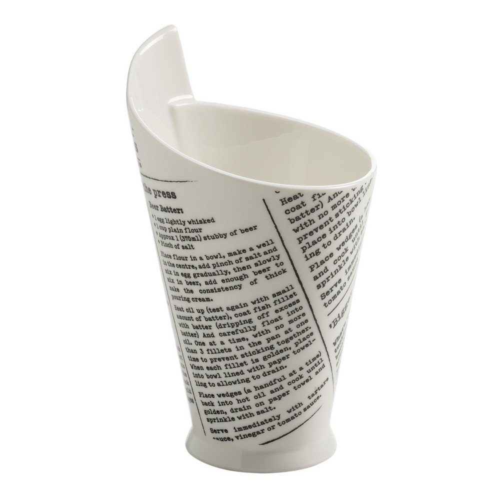Porcelánový stojan na hranolky Maxwell & Williams Printed, výška 16 cm v:1029934