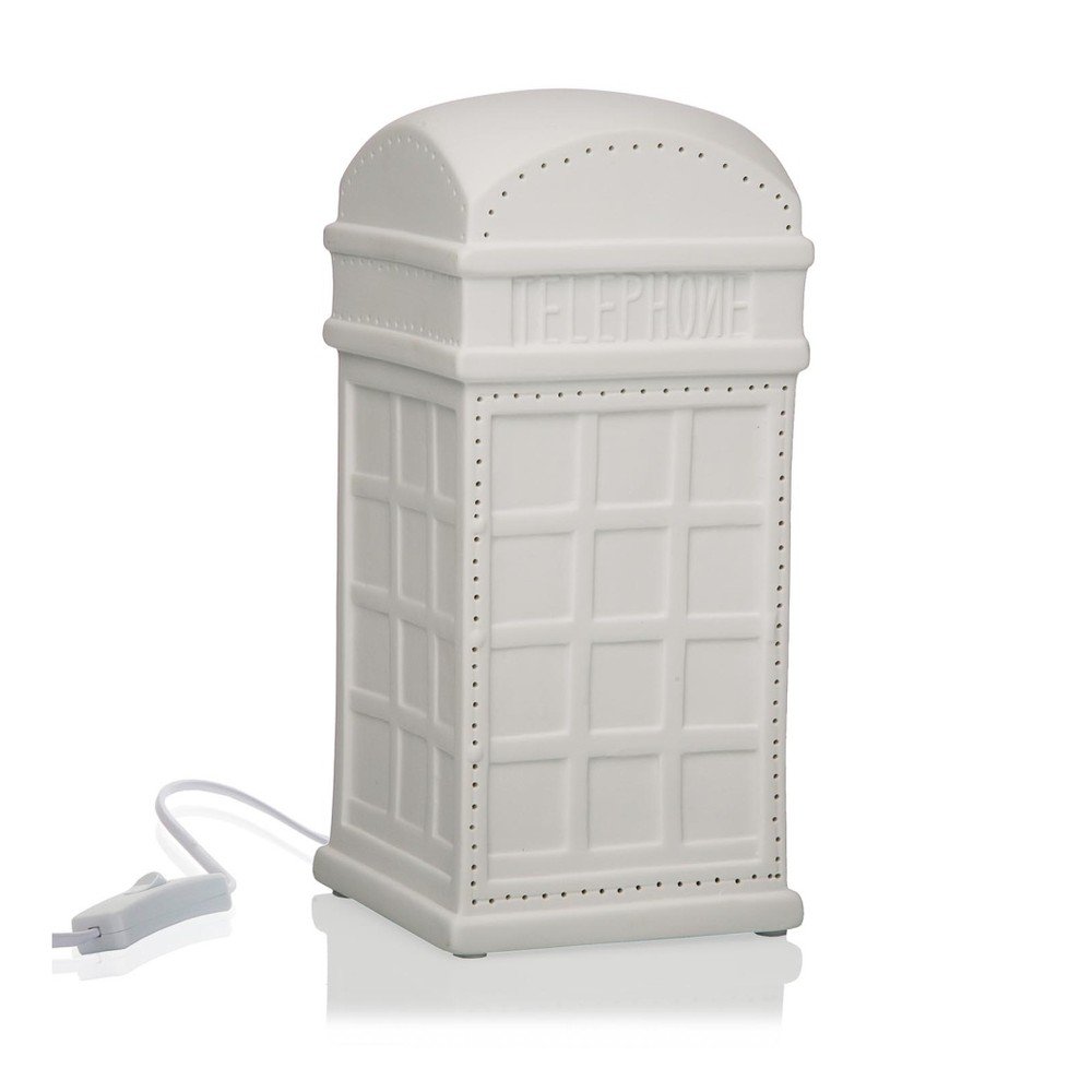 Stolní porcelánová lampa ve tvaru telefonní budky Versa v:1280866