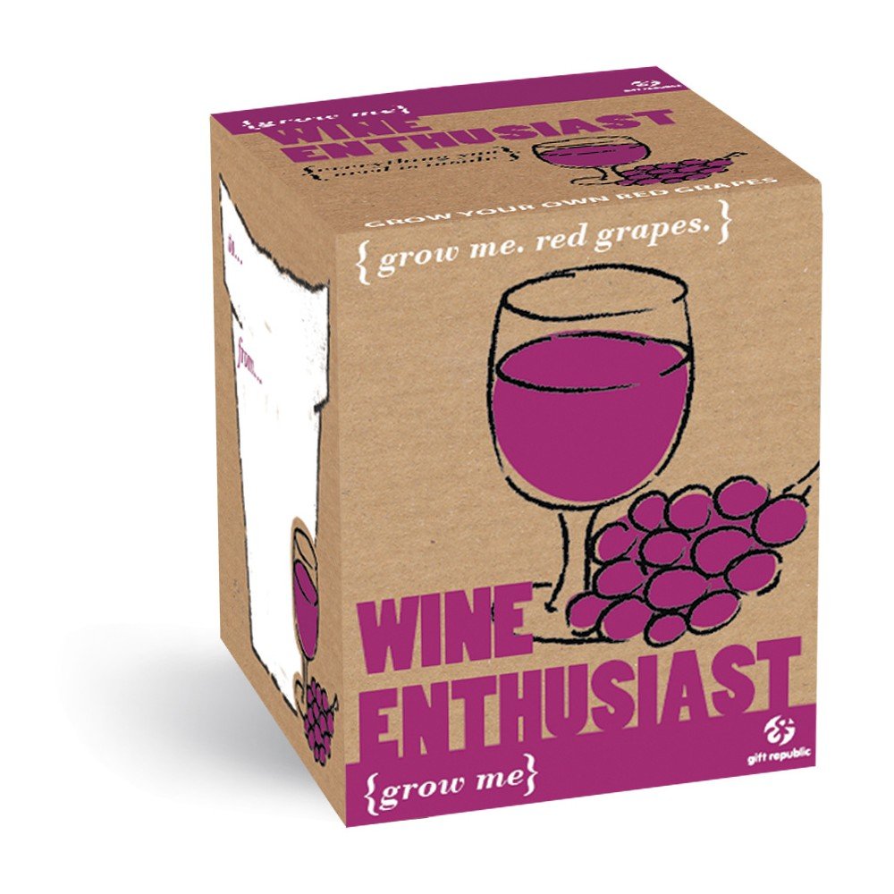 Pěstitelský set se semínky červených hroznů Gift Republic Wine Enthusiast v:854968