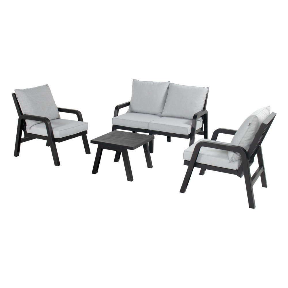 Šedý zahradní lounge set pro 4 Ibiza – Hartman v:1504798