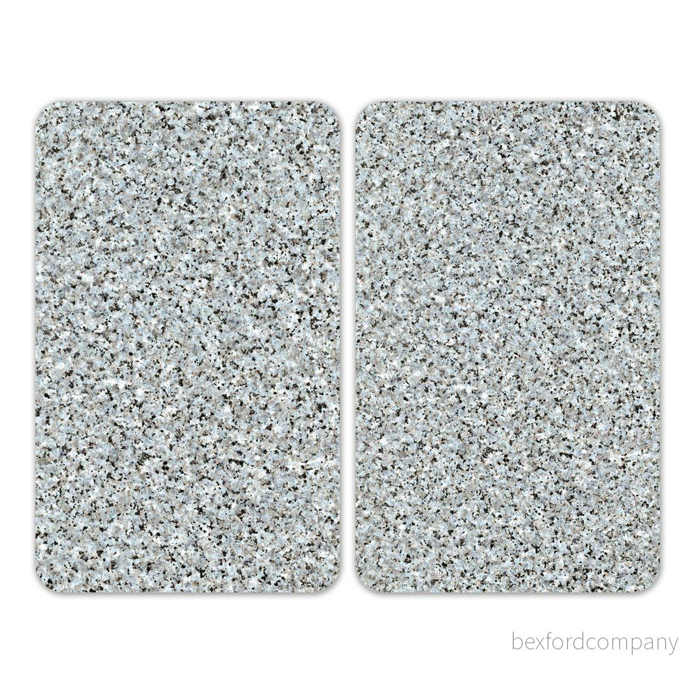 Sada 2 skleněných krytů na sporák Wenko Granite, 52 x 30 cm v:1416517