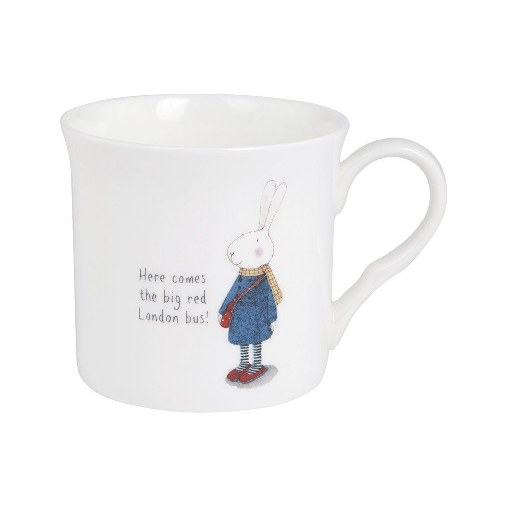 Hrnek z kostního porcelánu Ashdene Ruby Red London Bus, 260 ml v:1068958