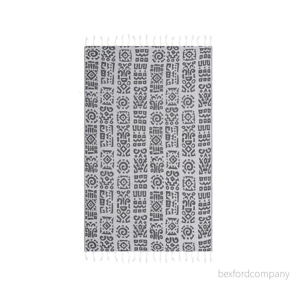 Šedá hammam osuška Begonville Issa, 180 x 95 cm v:840412