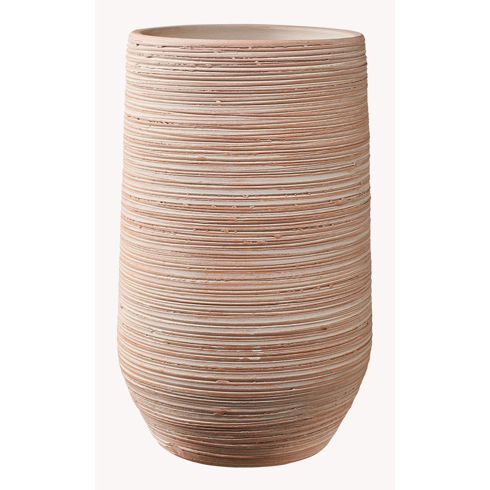 Oranžová keramická váza Big pots Ravenna, výška 30 cm v:1418641