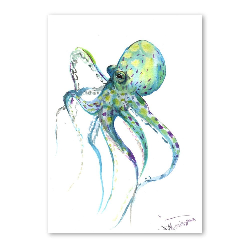 Autorský plakát Octopus od Surena Nersisyana, 42 x 30 cm v:758474 Autorský plakát Octopus od Surena Nersisyana, 42 x 30 cm v:758474