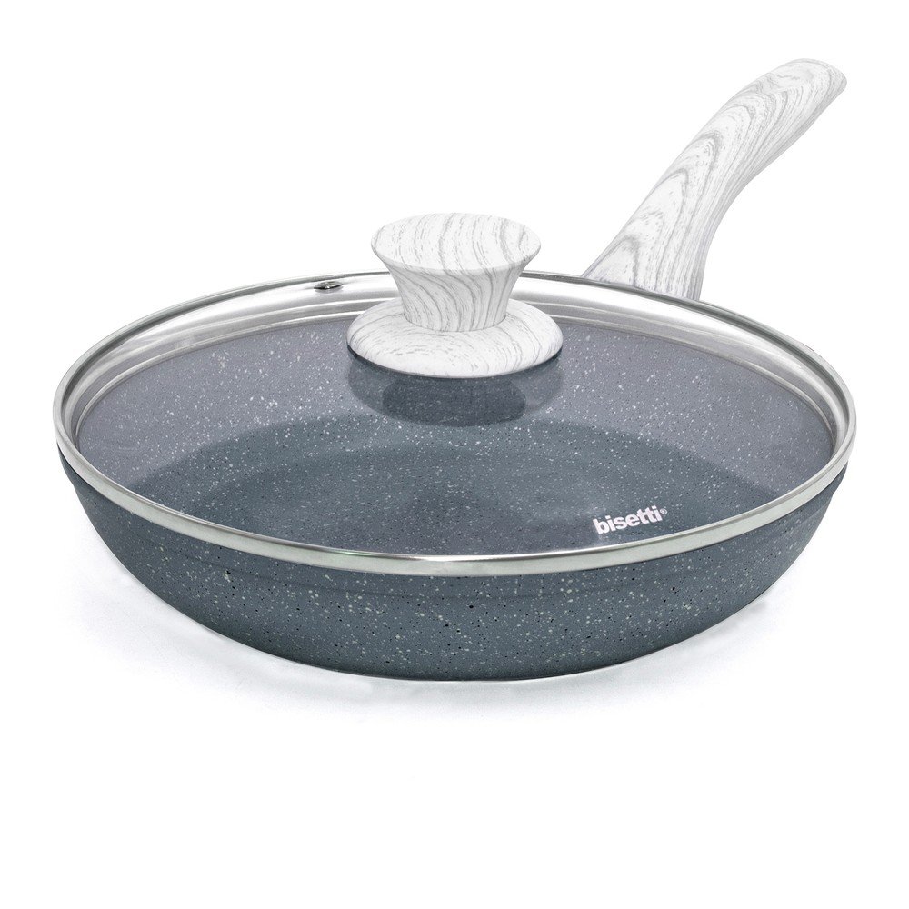 Šedá pánev s pokličkou Pierre Gourmet Padella, ø 24 cm v:1368541