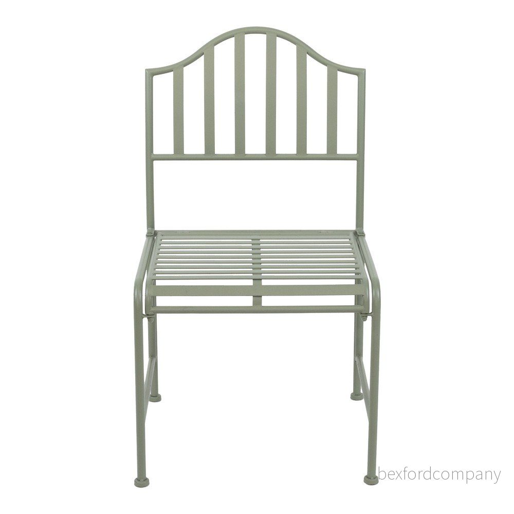 Zelená kovová zahradní židle – Esschert Design v:1923054