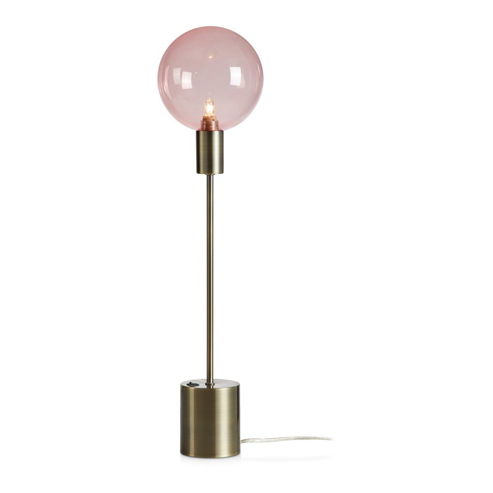 Růžová stolní lampa Markslöjd Uno v:1338637