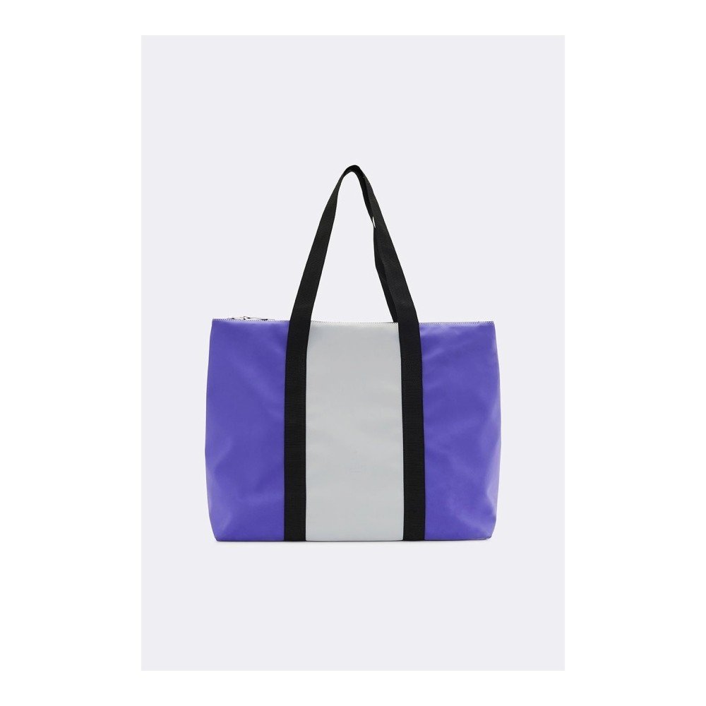 Fialovo-šedá taška s vysokou voděodolností Rains City Tote v:1124102