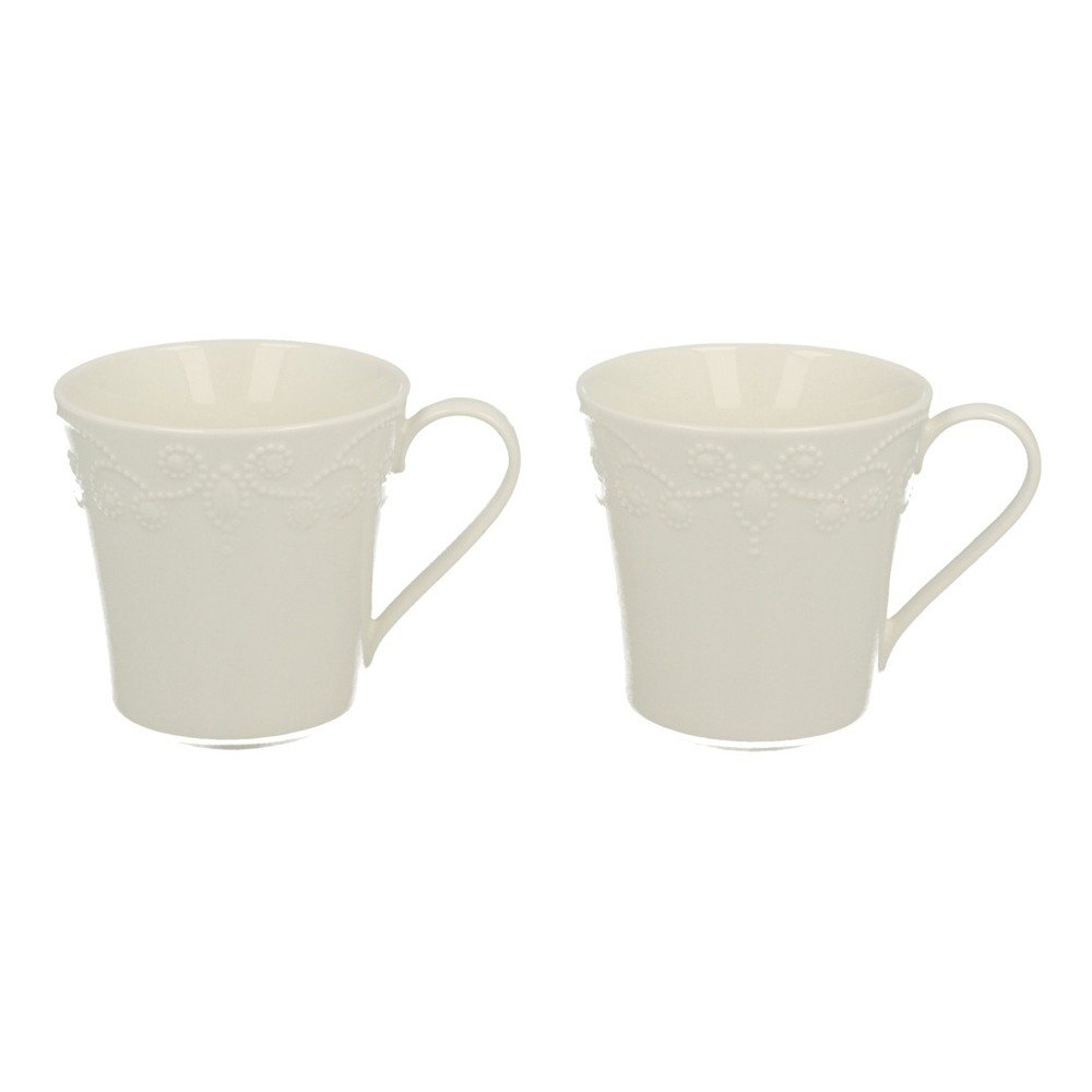 Sada 2 hrnků s podšálkem z porcelánu Duo Gift Casette, 80 ml v:1004384
