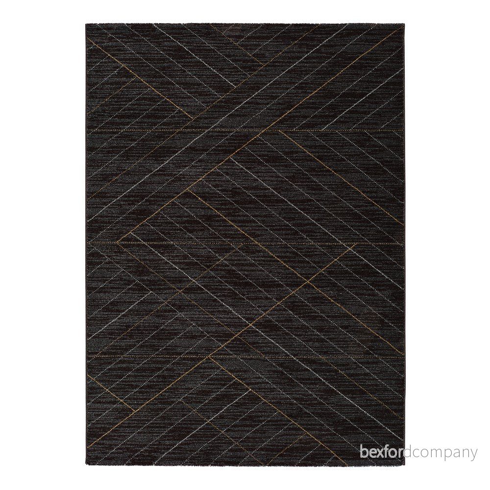 Černý koberec Universal Dark, 80 x 150 cm v:1376933