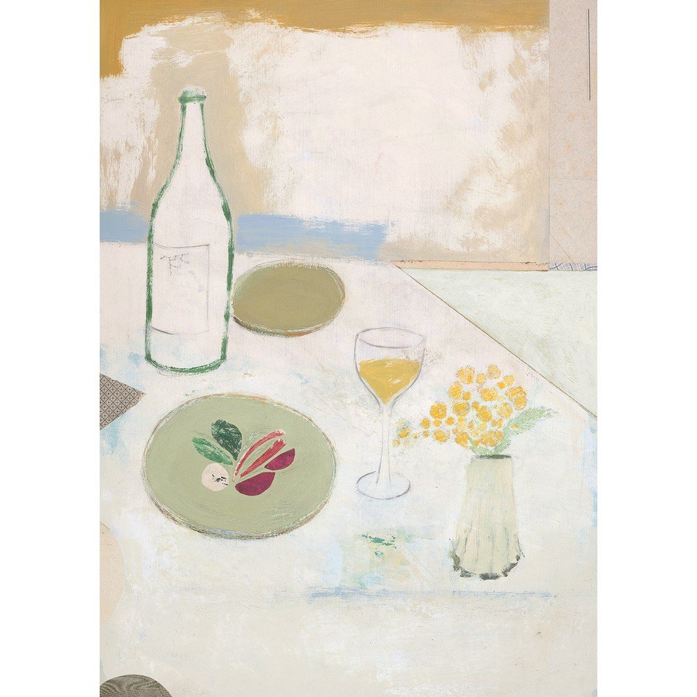 Plakát 30x40 cm Fleurs Jaunes – Max Ososki – The Poster Club v:1826232