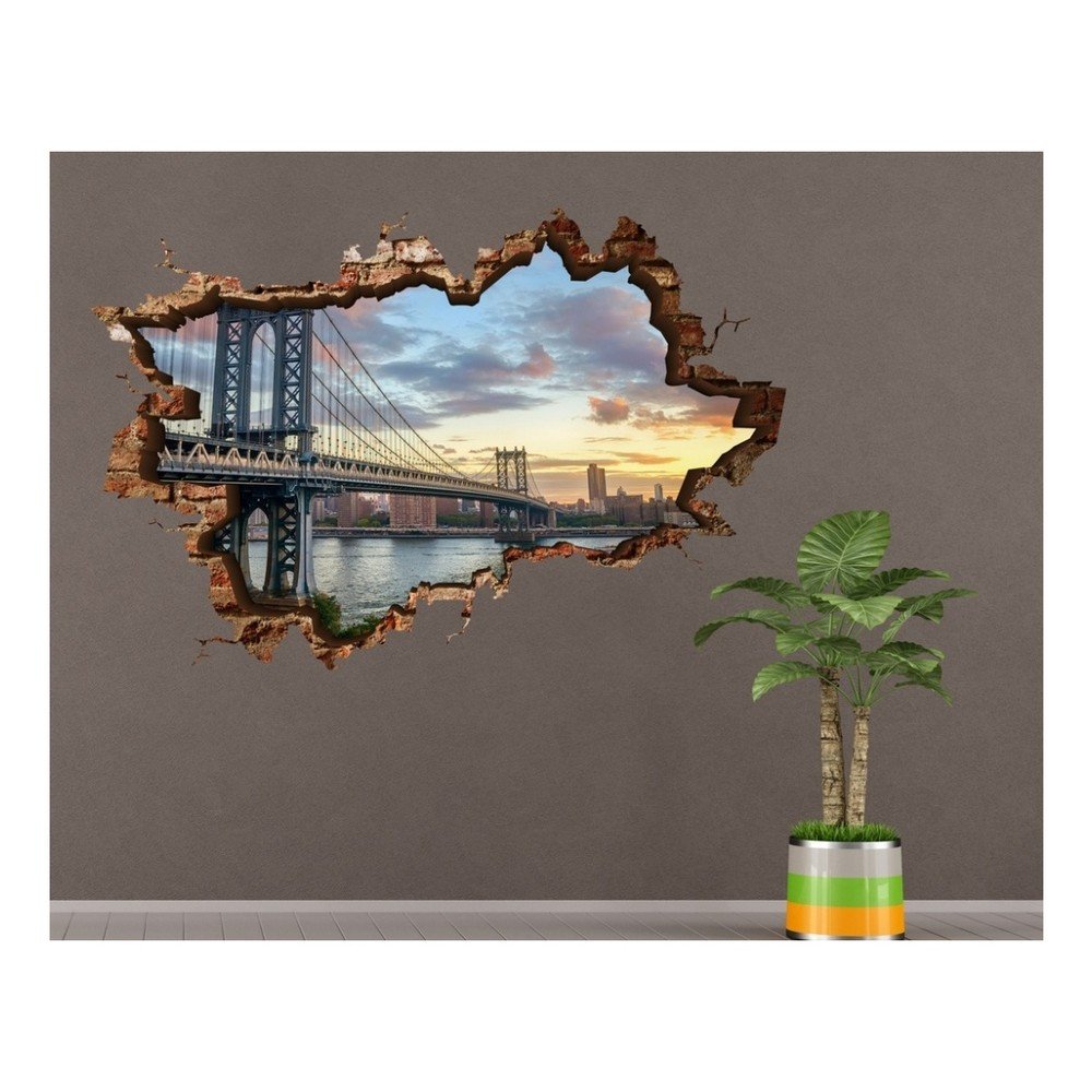 Nástěnná samolepka 3D Art Silke, 135 x 90 cm v:1180404
