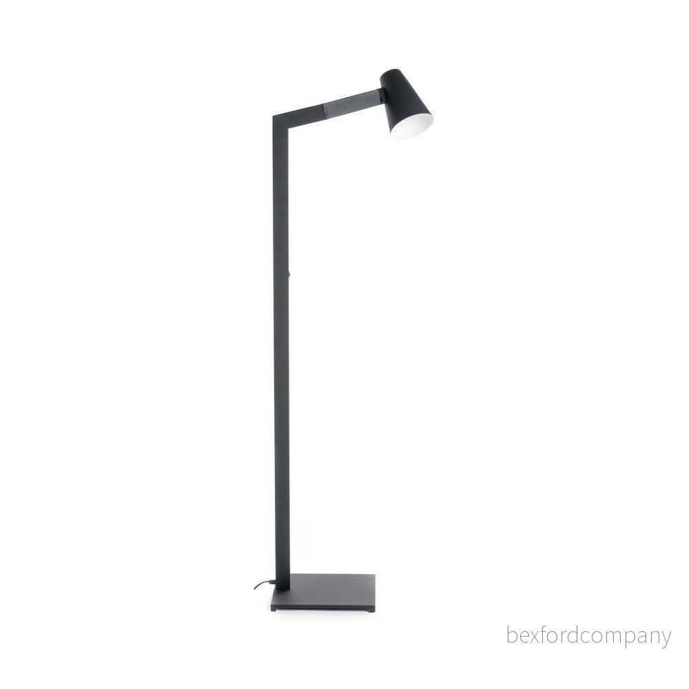 Černá stojací lampa Design Twist Fahy v:1011578