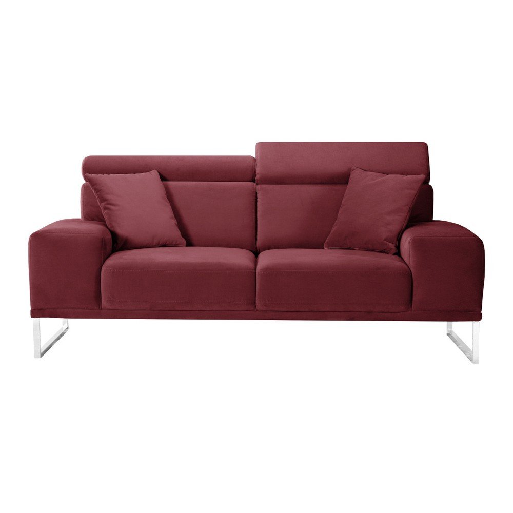 Červená dvoumístná pohovka L'Officiel Interiors Georgia v:761134