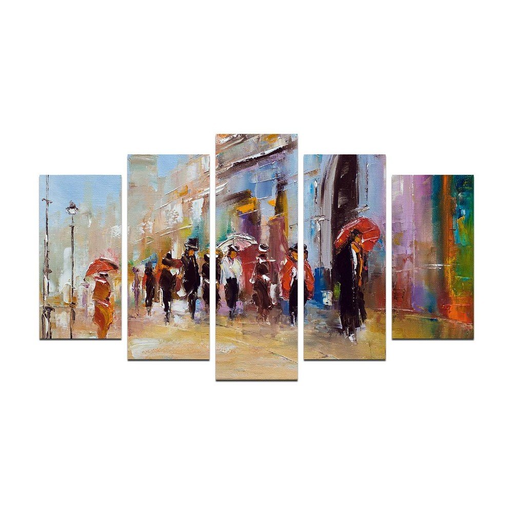 Obrazy v sadě 5 ks 20x60 cm – Wallity v:1202406