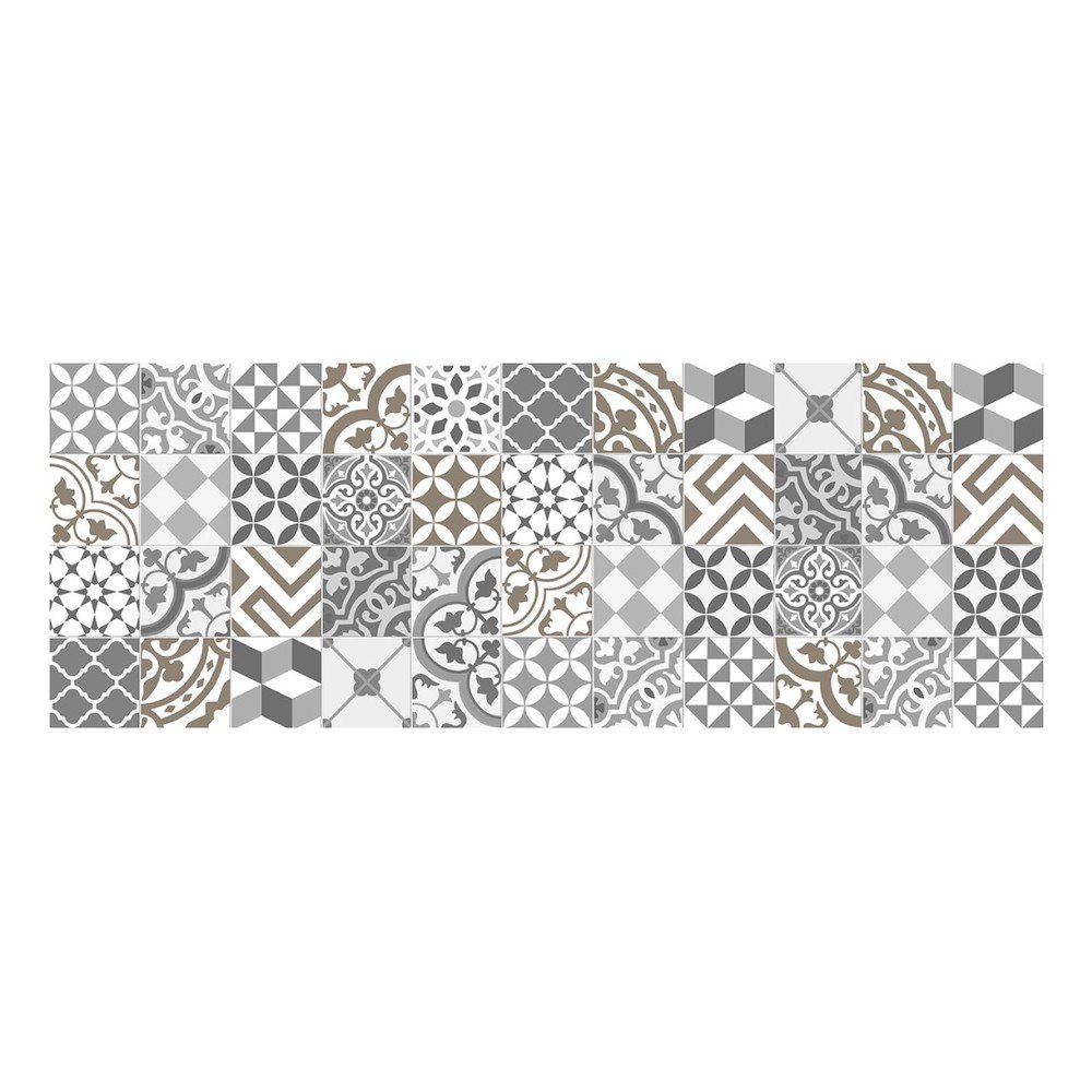 Vinylový koberec Floorart Collage Con Gris Liso, 66 x 180 cm v:977718