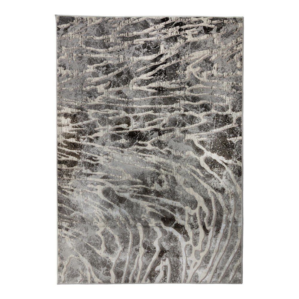 Šedý koberec Flair Rugs Lyra, 120 x 170 cm v:1399165