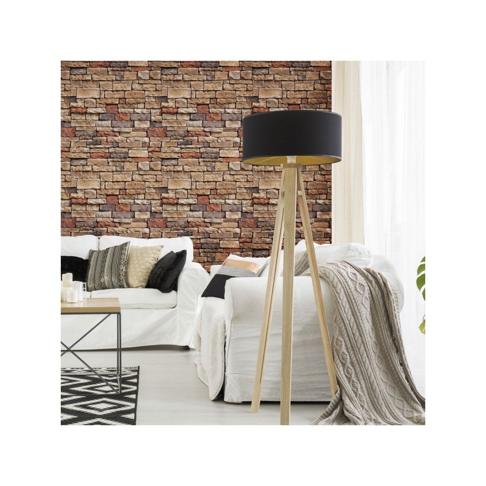 Nástěnná samolepka Ambiance Materials Pilat Stones, 40 x 40 cm v:1181698