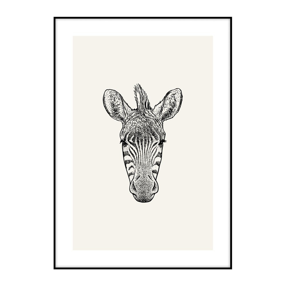 Plakát Imagioo Zebra Ilu, 40 x 30 cm v:1269092
