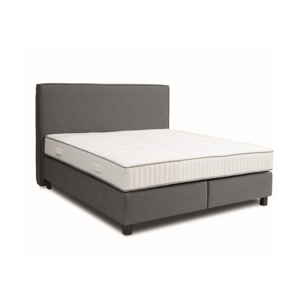 Šedá boxspring postel Revor Milano, 180 x 200 cm v:756088