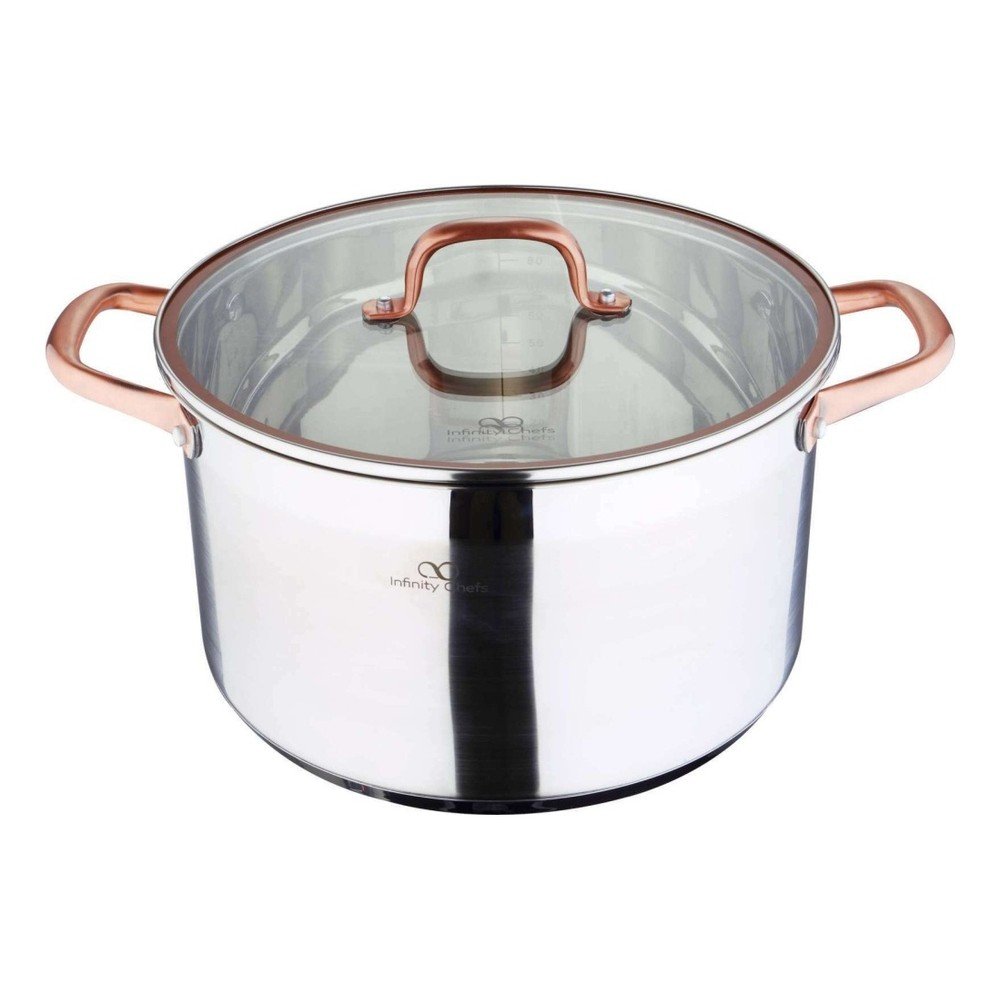 Polévkový hrnec z nerezové oceli Bergner Copper, 9,5 l v:1225252