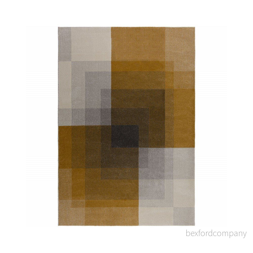 Šedo-žlutý koberec Flair Rugs Plaza, 160 x 230 cm v:1390469