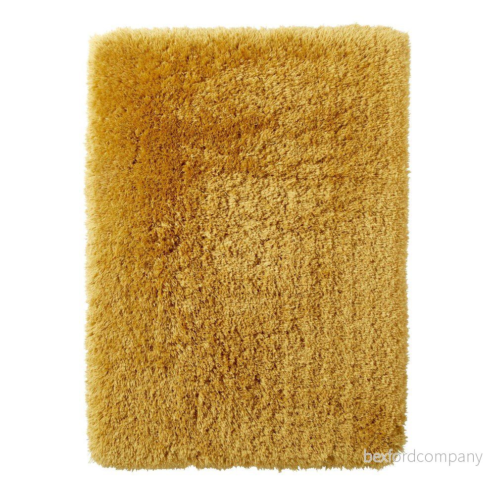 Hořčicově žlutý koberec Think Rugs Polar, 60 x 120 cm v:696656