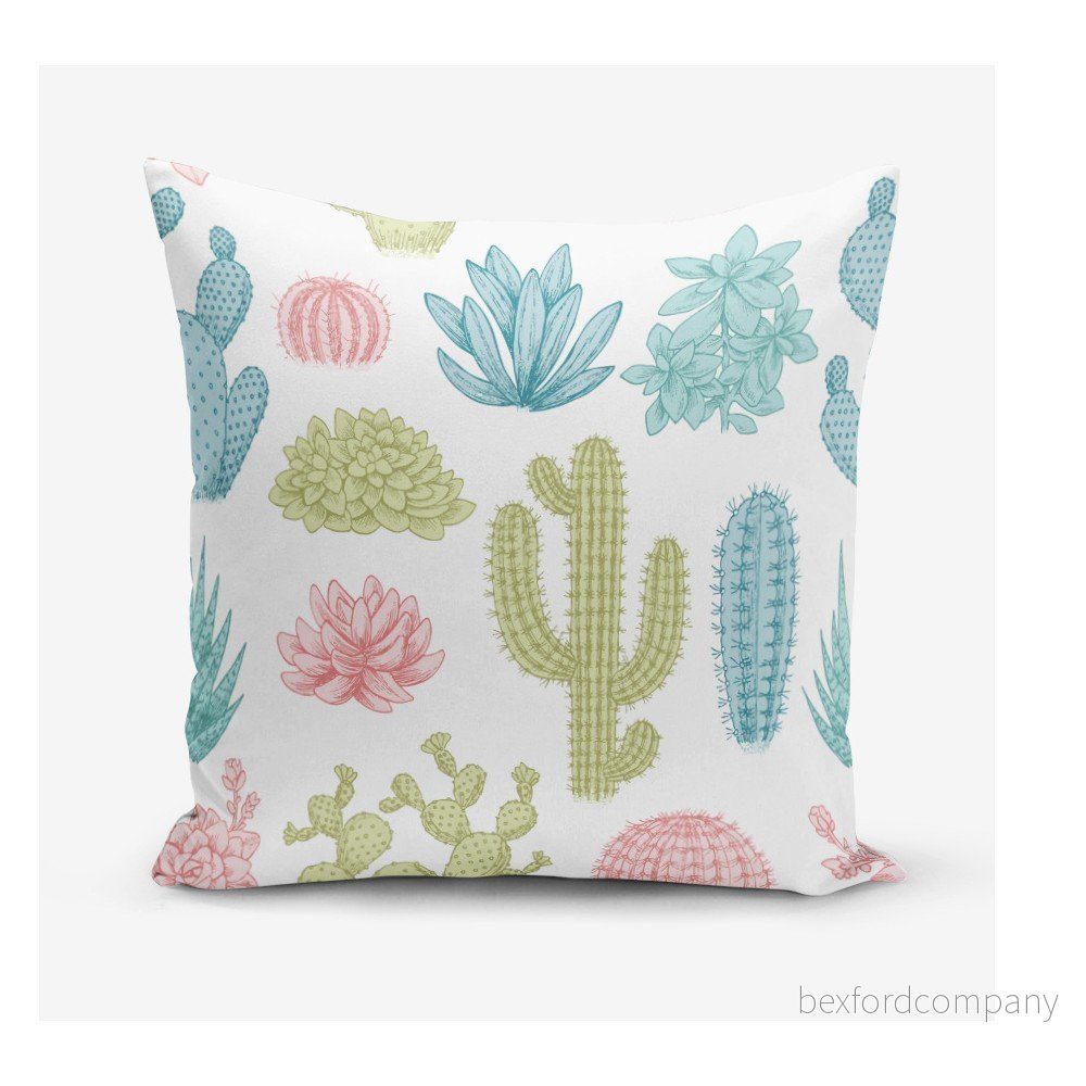Povlak na polštář s příměsí bavlny Minimalist Cushion Covers Cactus, 45 x 45 cm v:1134894